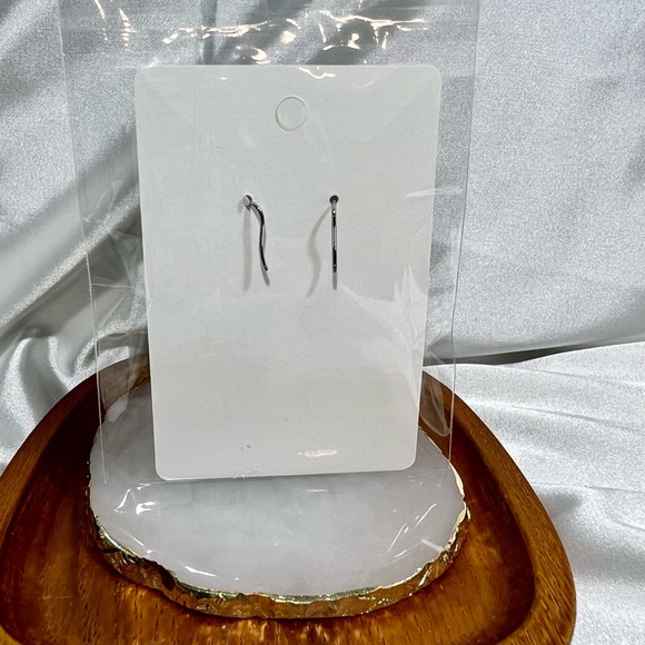 Blue Swan Dangle Earrings - Picture 5 of 5